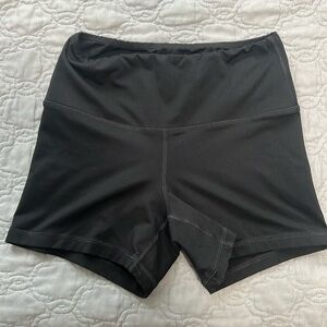 Black Fleo shorts size small